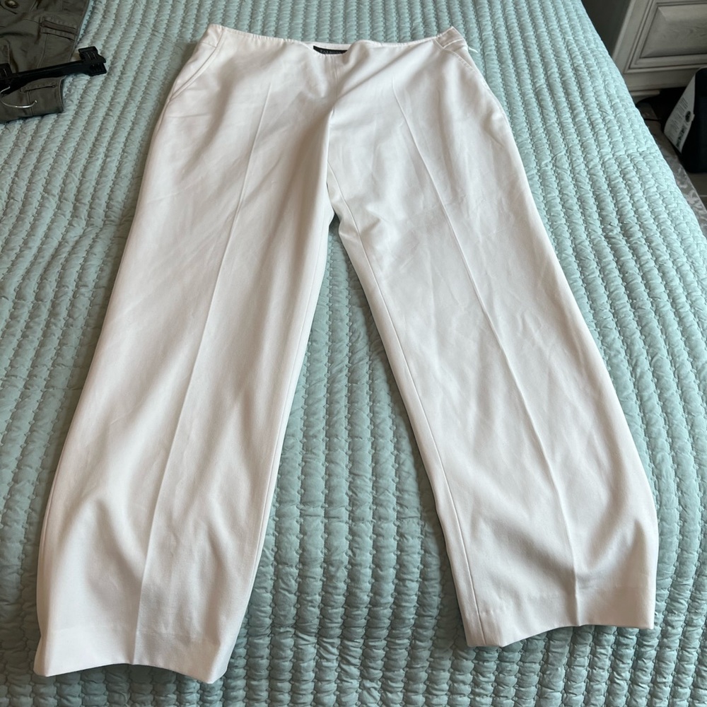Twhite Talbots size 14 dress pants
